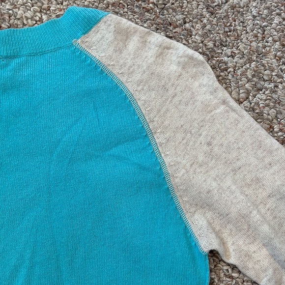 GUC! Kerisma Sweater. Blue and Cream. SZ S - Picture 3 of 7